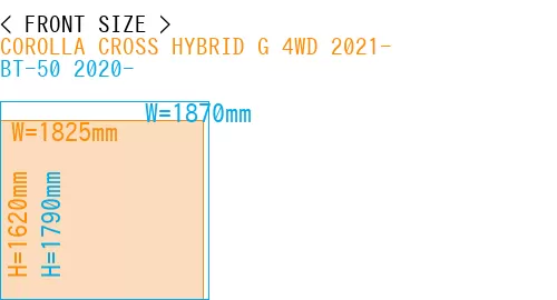 #COROLLA CROSS HYBRID G 4WD 2021- + BT-50 2020-